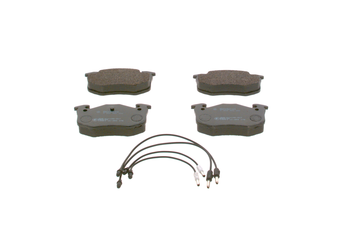 OEM 7701202210 BOSCH Bremseklosser 0 986 466 350 for VOLVO, PEUGEOT, CITROЁN, RENAULT, RENAULT TRUCKS