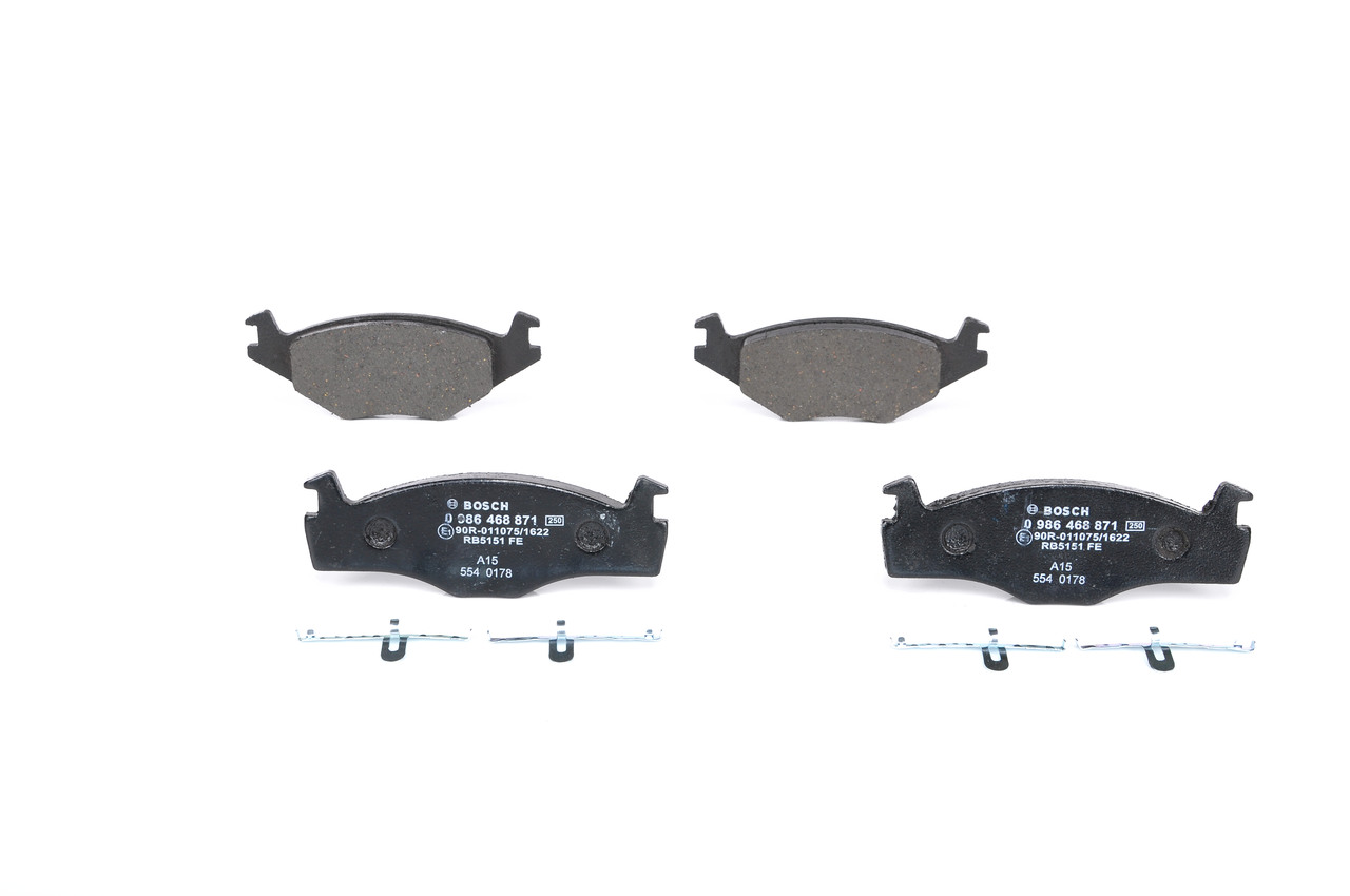 BOSCH Bremseklosser 0 986 468 871