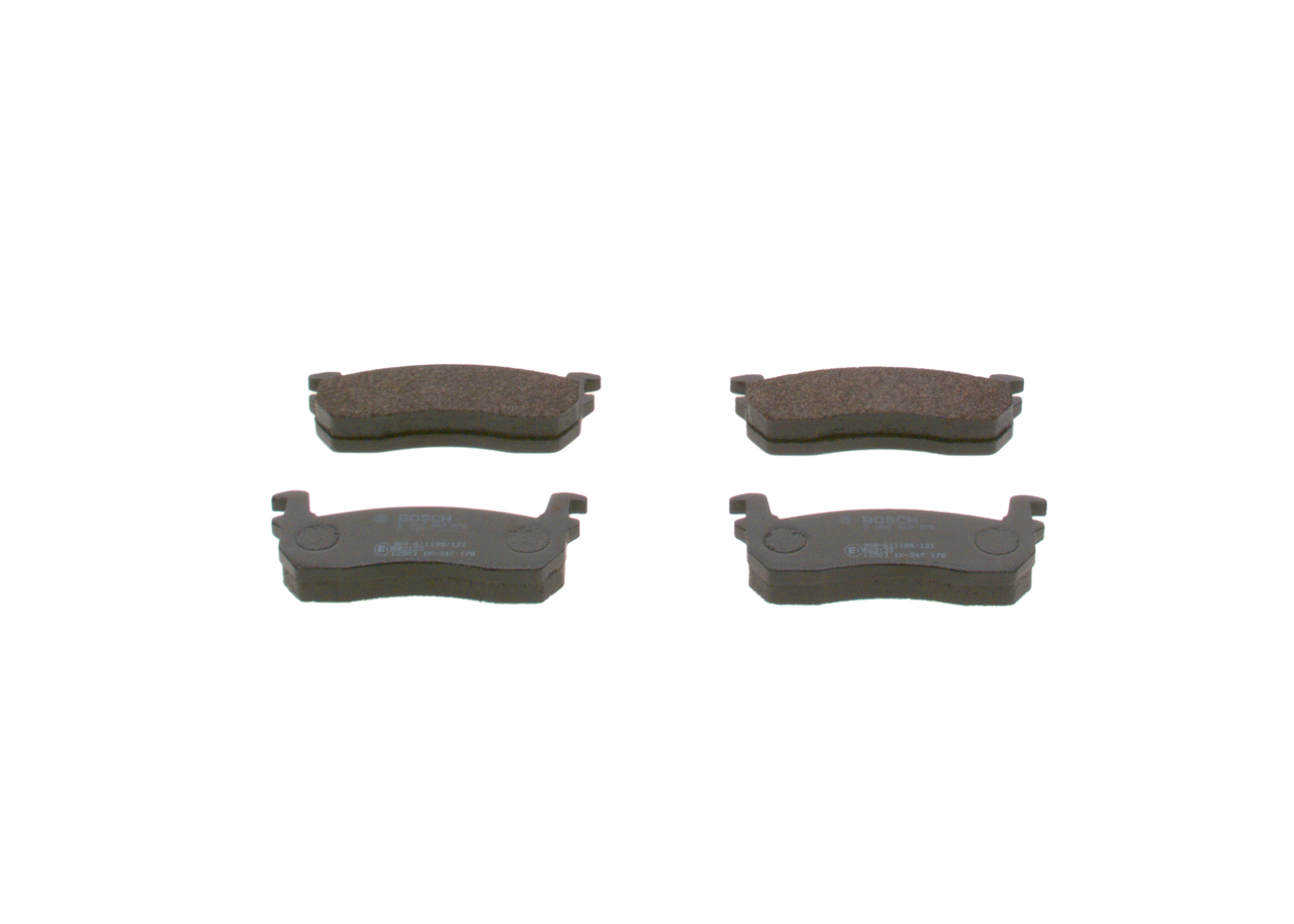 OEM AY040NS020 BOSCH Kit pastiglie freni 0 986 469 570 per NISSAN