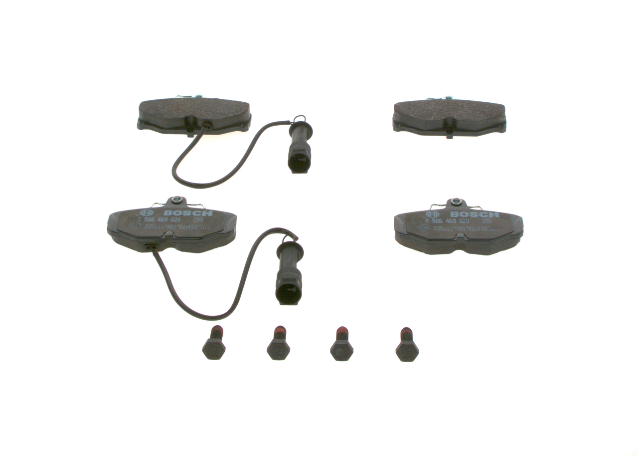 OEM 1111283 BOSCH Kit pastiglie freni 0 986 469 820 per FORD