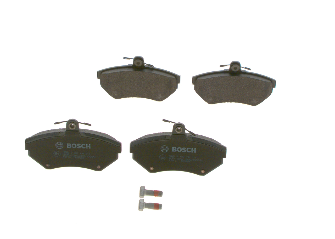 BOSCH Remblokken & remblokkenset 0 986 494 010