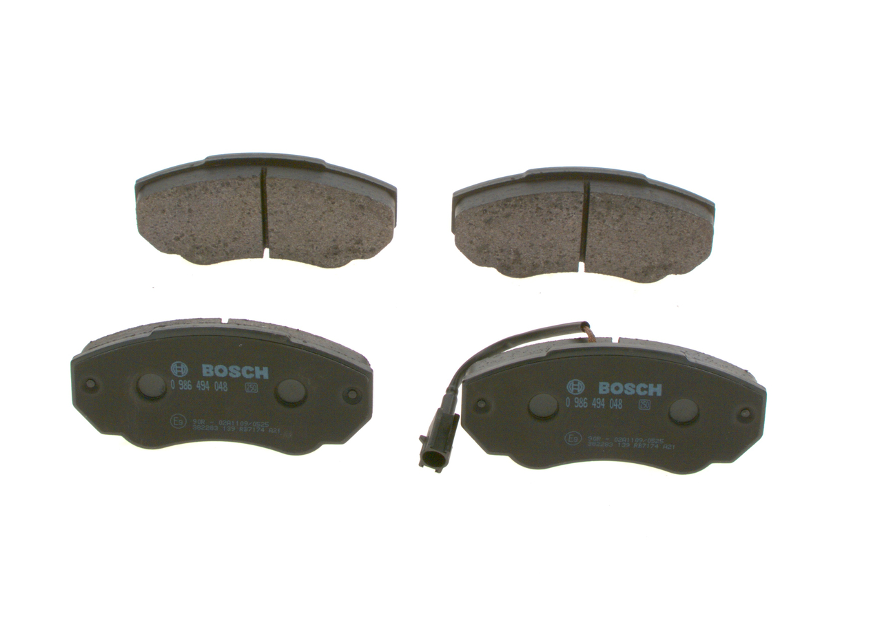 OEM 425242 BOSCH Bremseklosser 0 986 494 048 for VW, VOLVO, FORD, PEUGEOT, CITROЁN