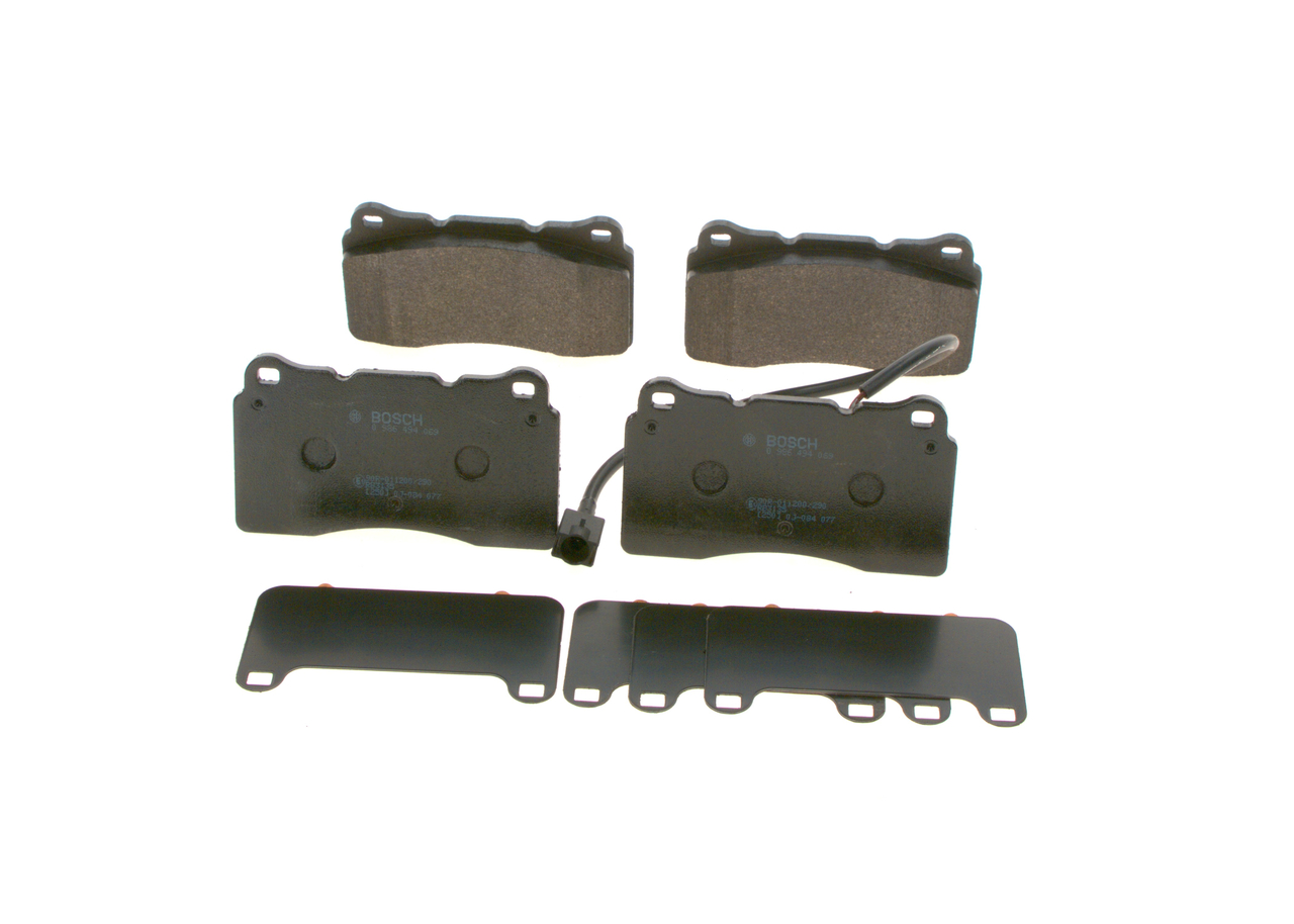 OEM 71772216 BOSCH Kit pastiglie freni 0 986 494 069 per FIAT, ALFA ROMEO, LANCIA, CHRYSLER, FERRARI