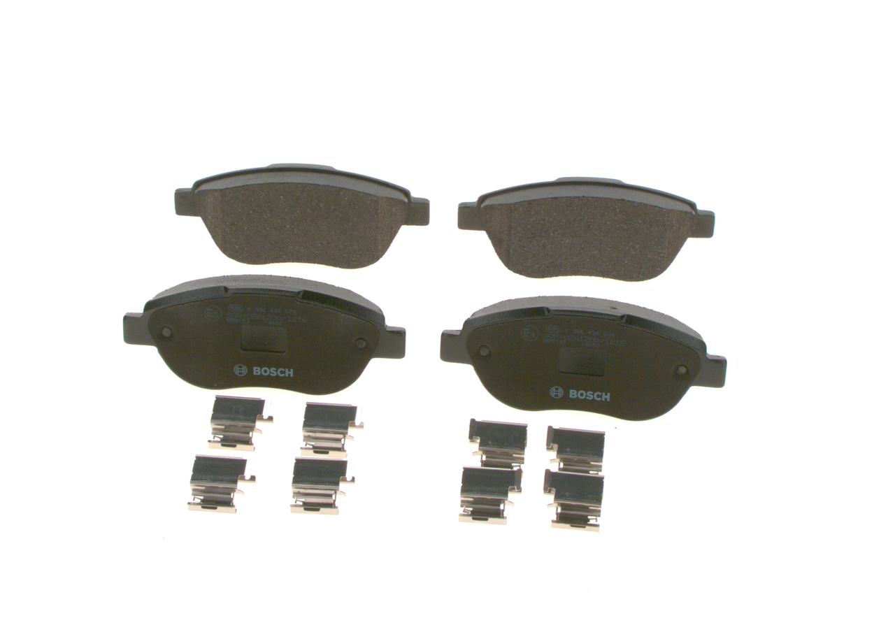Bremseklosser 0 986 494 074 fra BOSCH