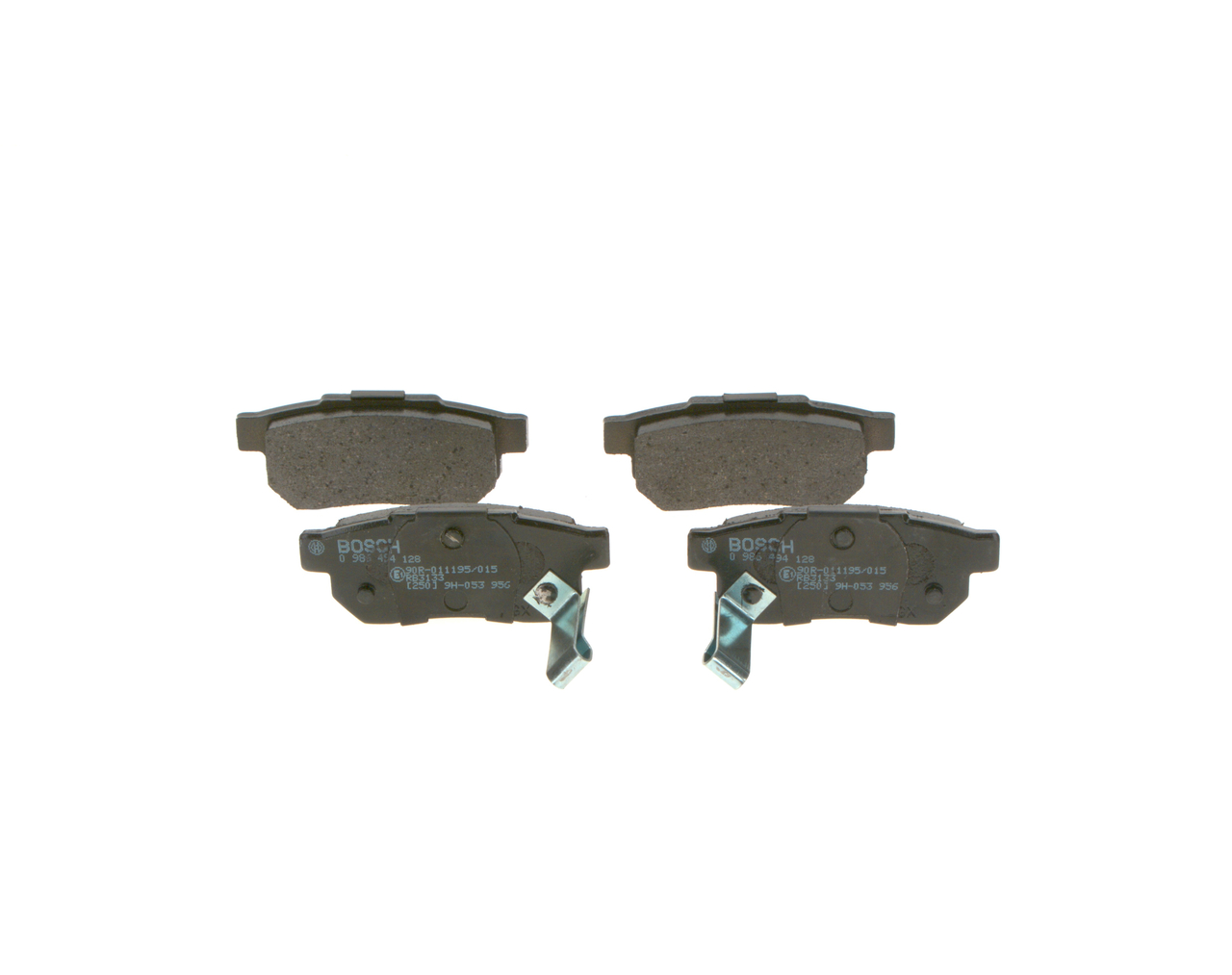 OEM 43022SS1000 BOSCH Kit pastiglie freni 0 986 494 128 per HONDA, MAZDA