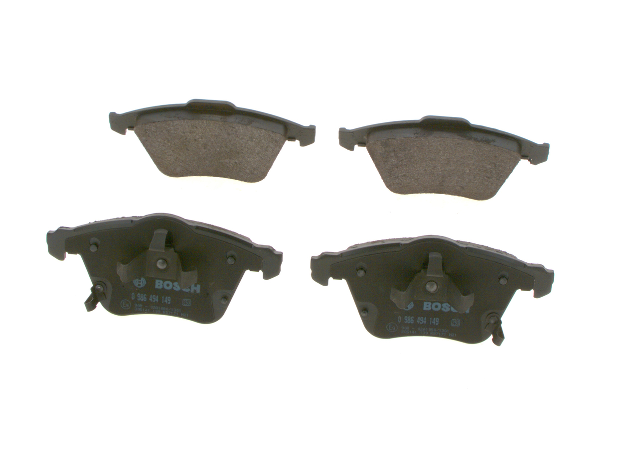 OEM GPYA3323ZF BOSCH Jarrupalat, levyjarru 0 986 494 149 varten MAZDA, MERCURY
