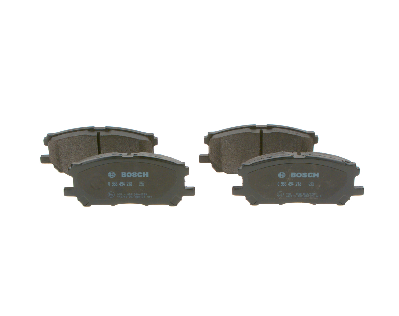BOSCH Pastillas de freno & juego de pastillas de freno 0 986 494 218