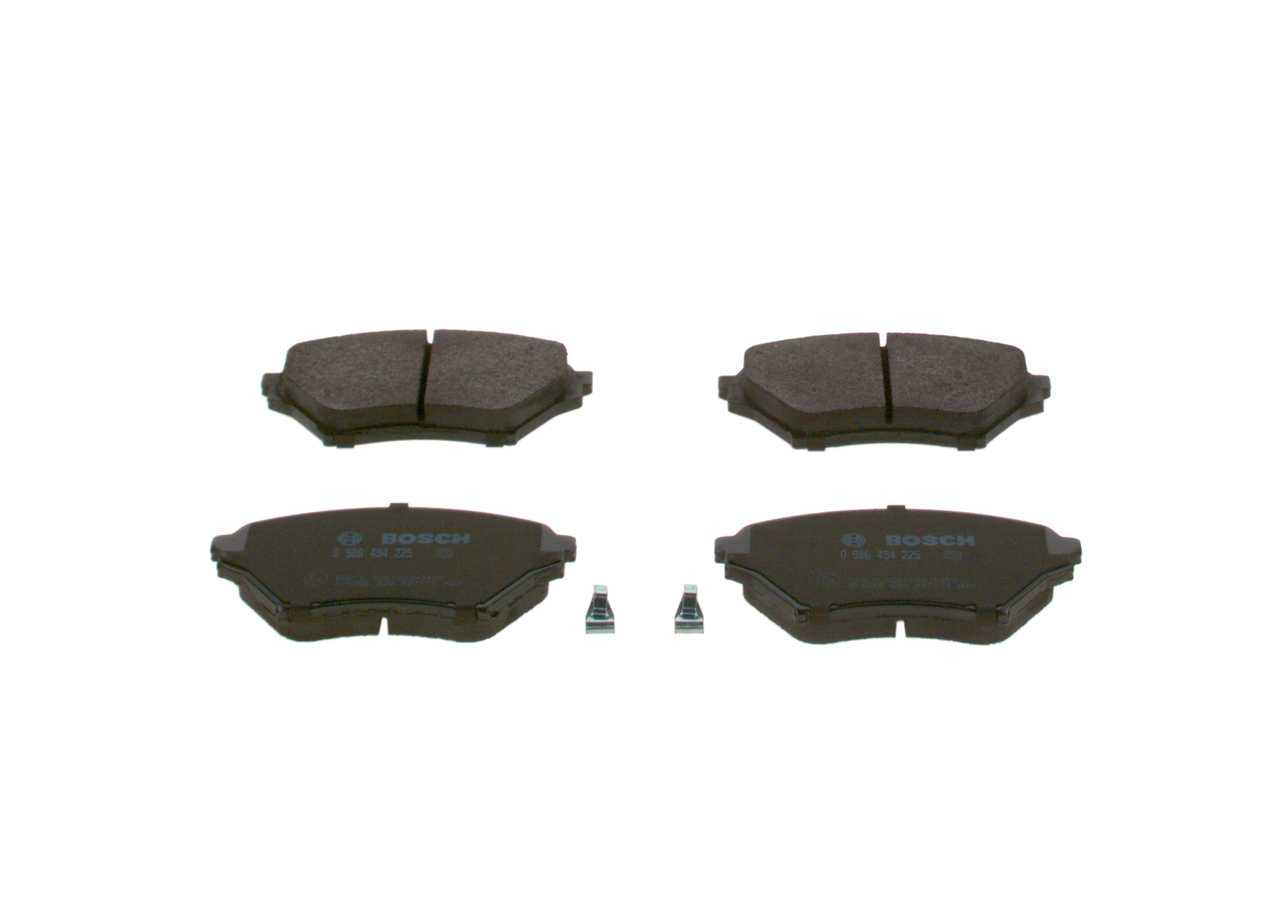 OEM N0Y93323Z BOSCH Remblokken 0 986 494 225 voor MAZDA, MERCURY