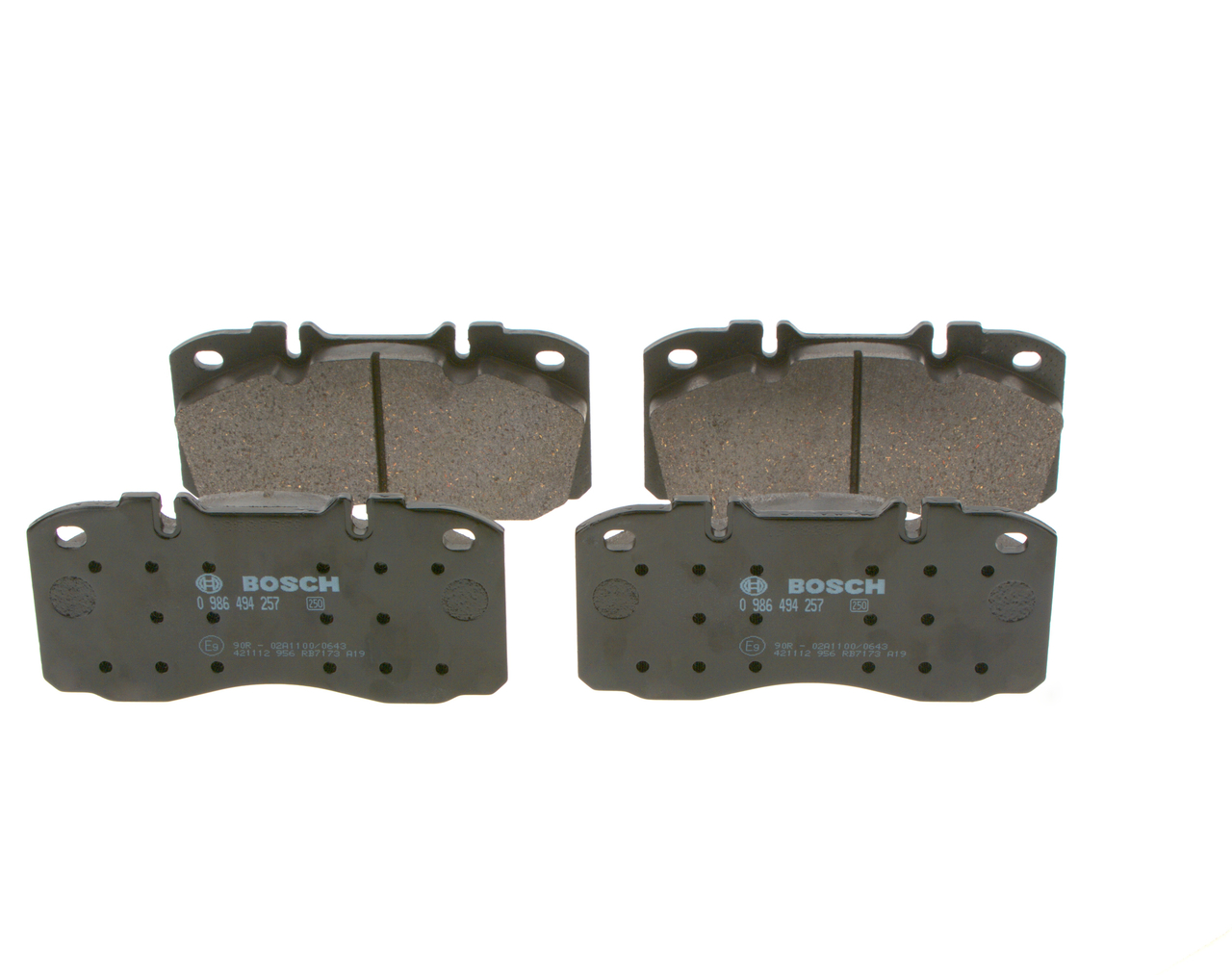 Daily Plaquettes de frein 0 986 494 257 BOSCH