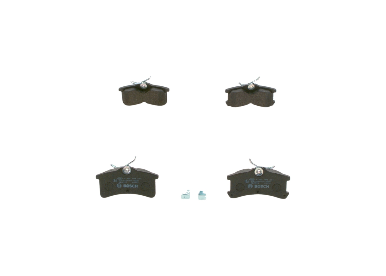 OEM 446620130 BOSCH Jarrupalat, levyjarru 0 986 494 274 varten VW, TOYOTA, CITROЁN, LEXUS