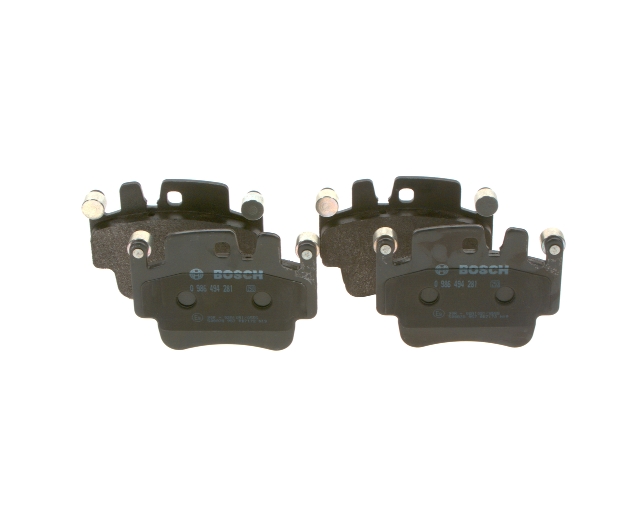 BOSCH Bromsbelägg & bromsbeläggsats 0 986 494 281