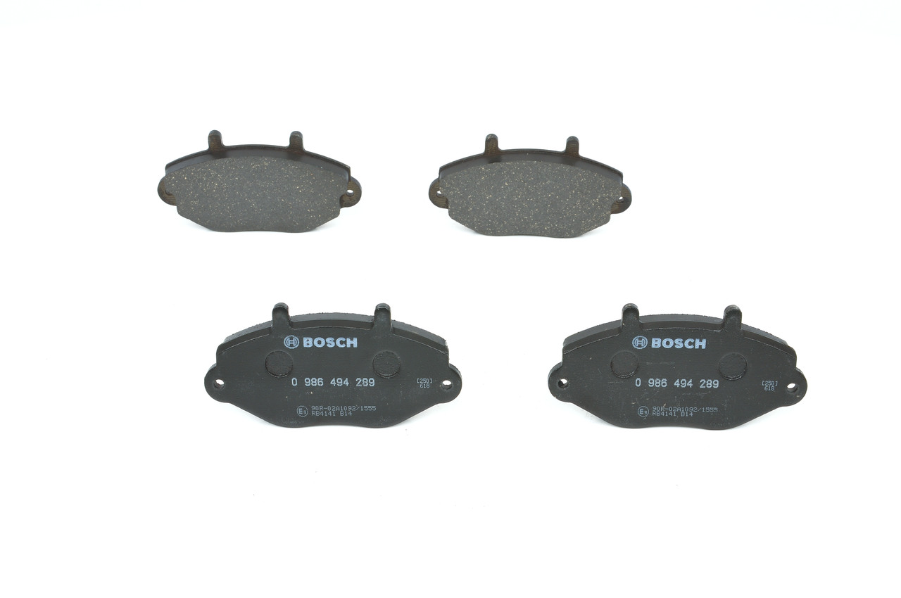 BOSCH Bremseklodser 0 986 494 289
