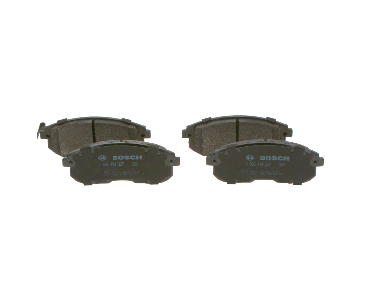 OEM D1060EM30A BOSCH Kit pastiglie freni 0 986 494 337 per NISSAN, MAZDA, INFINITI