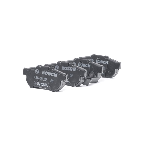 CRX Pastilhas de travão 0 986 494 392 BOSCH