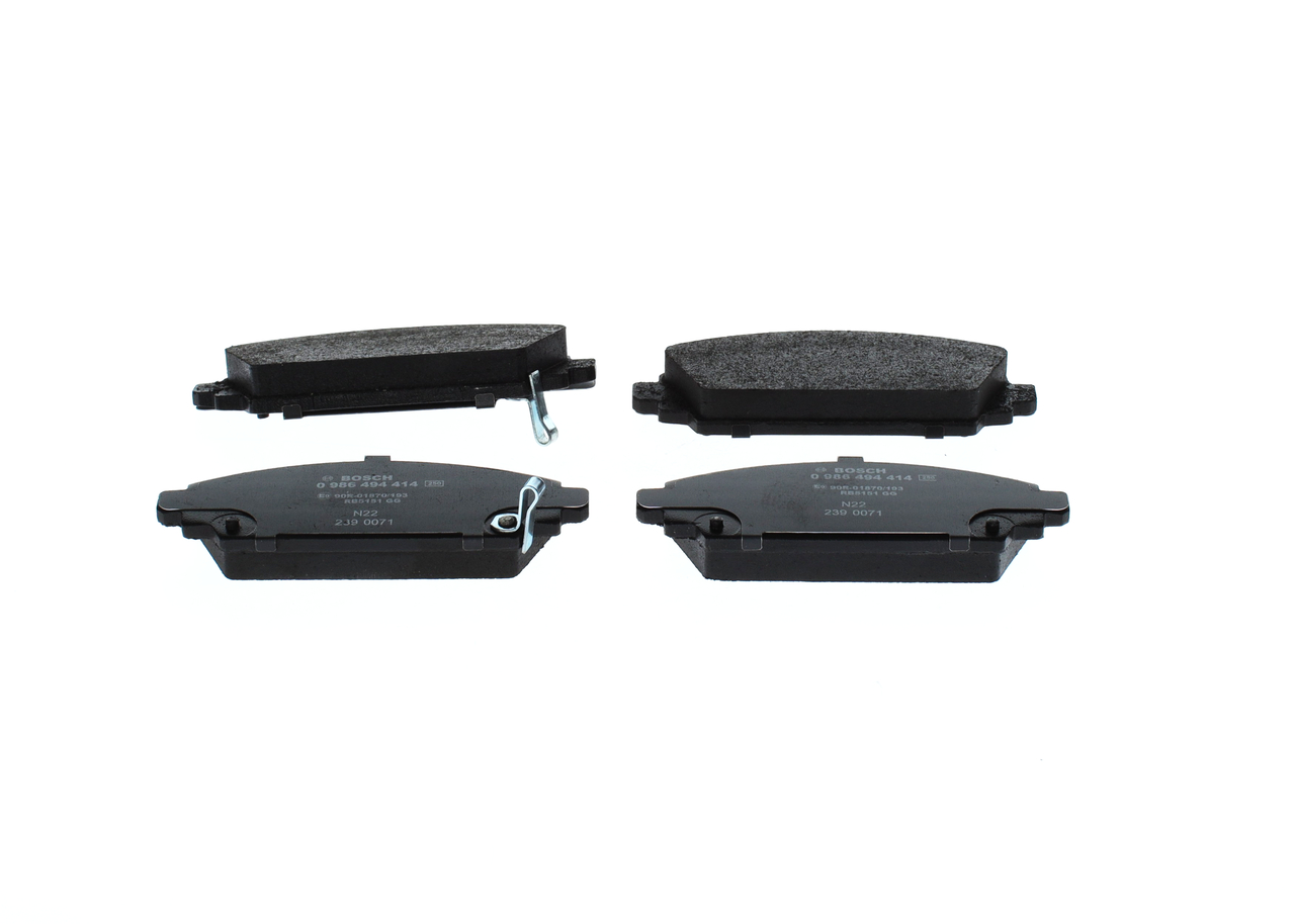 OEM 45022S1AE63 BOSCH Jarrupalat, levyjarru 0 986 494 414 varten HONDA, SUZUKI
