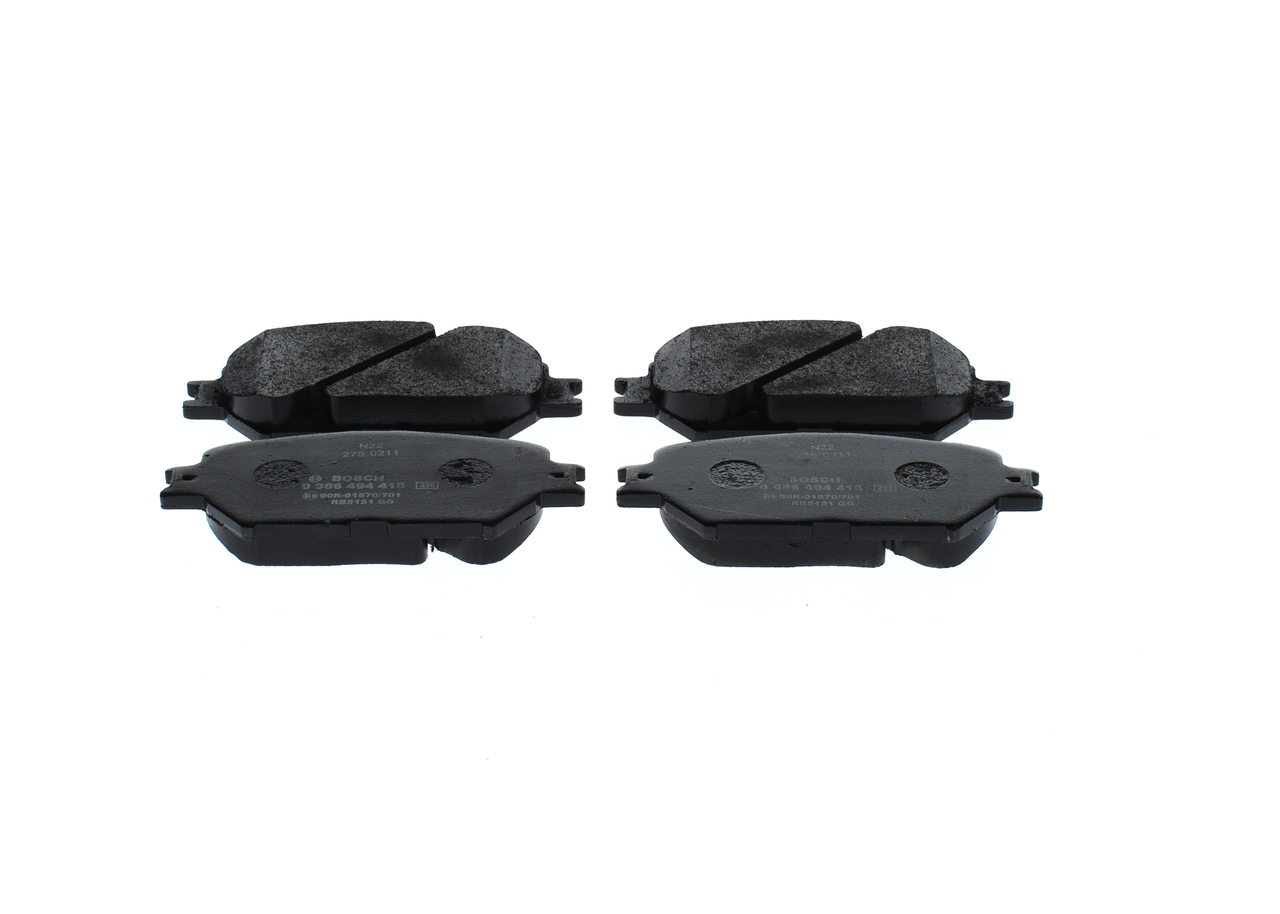 OEM 0446533250 BOSCH Bromsbelägg 0 986 494 418 för TOYOTA, LEXUS, SATURN, WIESMANN