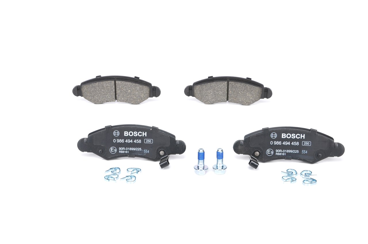OEM 5581084E01 BOSCH  Bremsbeläge 0 986 494 458 für OPEL, SUZUKI, SUBARU, SATURN