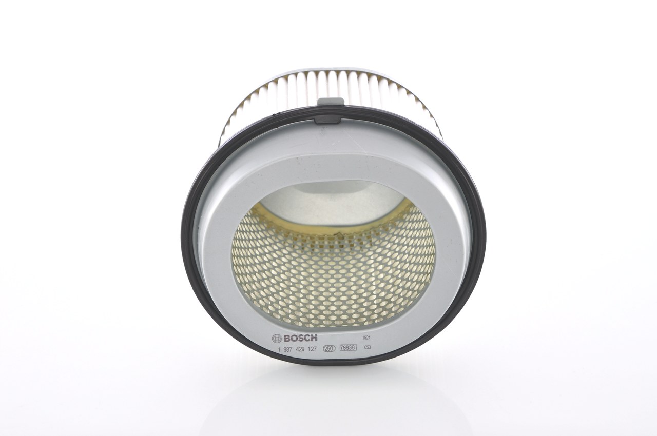 Luftfilter (1 987 429 127) fra BOSCH for MITSUBISHI Lancer IV Sedan (C6_A, C7_A) 1.6 GTi (C63A) (91 KW / 124 HK / Fra 1988)