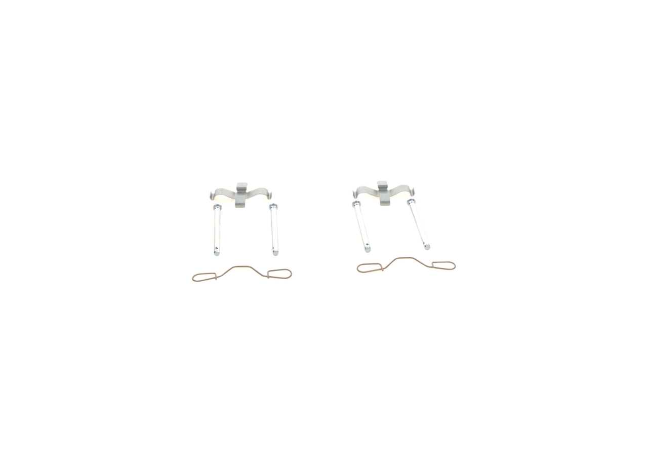 Accessoireset, schijfremblok (1 987 474 003) van BOSCH Voor VW Derby (86C, 80) 1.3 (40 KW / 55 PK / Van 1983)
