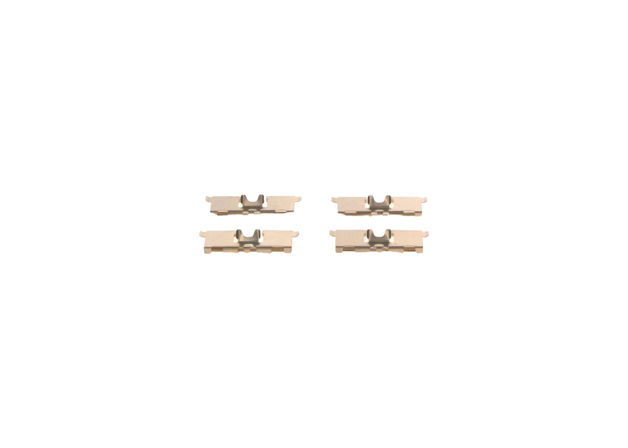 BOSCH Kit de accesorios, pastillas de frenos (1 987 474 124) para NISSAN SUNNY II Coupé (B12) 1.6 i (54 KW / 73 CV / de 1986)