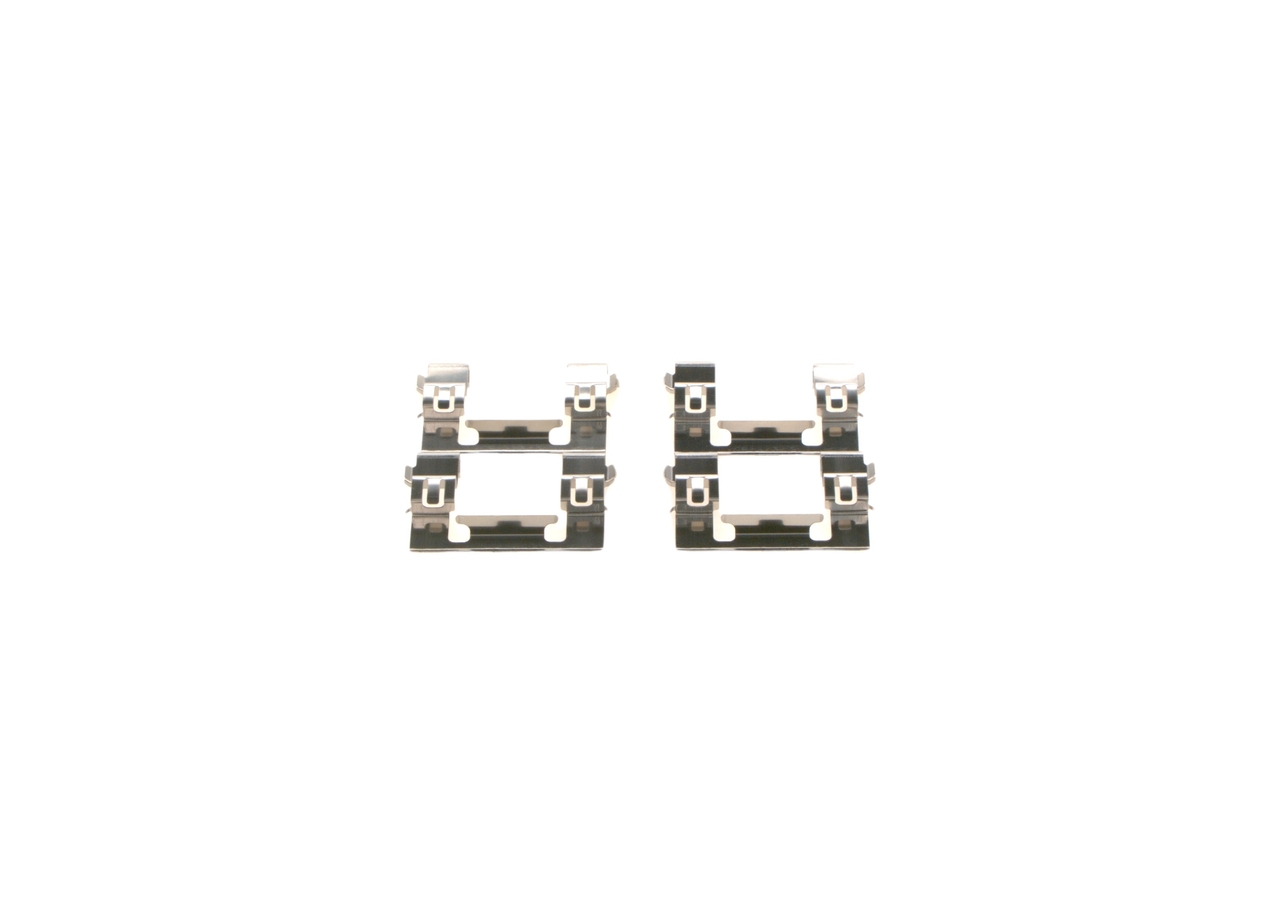 Accessoireset, schijfremblok (1 987 474 450) van BOSCH Voor MAZDA BT-50 Open laadbak/ Chassis (CD, UN) 2.5 CDVi (UNY0W3) (105 KW / 143 PK / Van 2006)