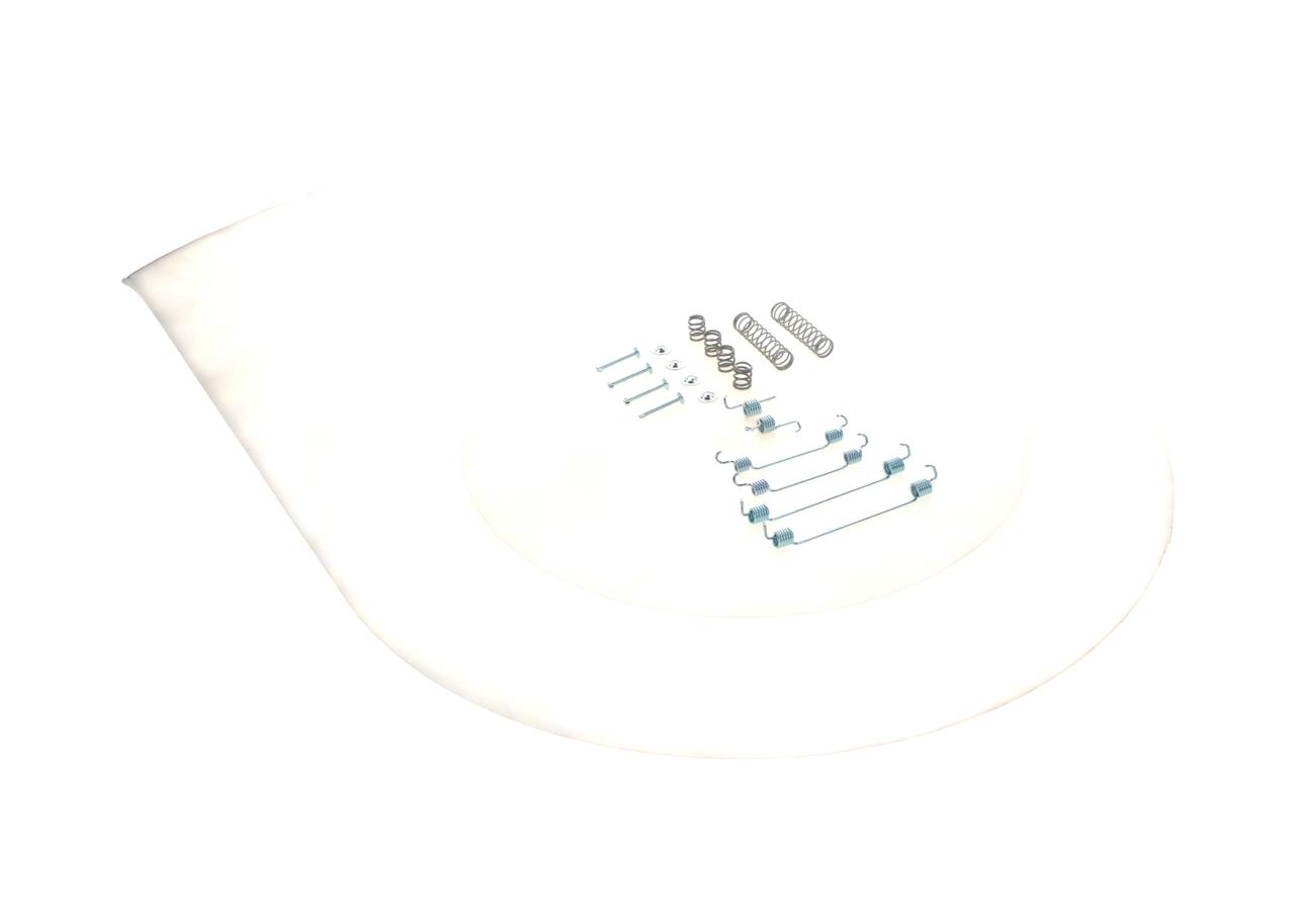 Toebehoren, remschoen (1 987 475 304) van BOSCH Voor OPEL CORSA F Hatchback/Van 1.2 (68) (55 KW / 75 PK / Van 2019)