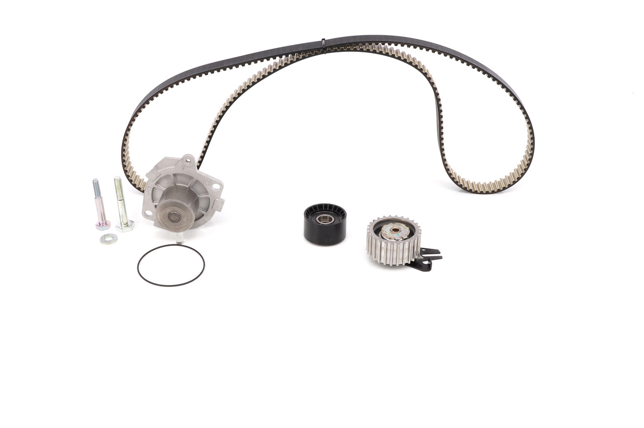 BOSCH Kit de distribution + pompe à eau (1 987 948 745) pour FIAT Croma Van (194) 1.9 MJTD (194AXB1B) (88 KW / 120 CH / de 2006)
