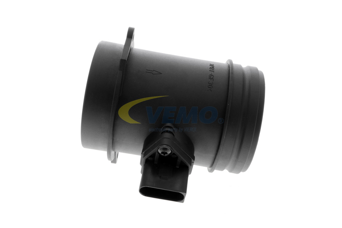 VEMO Mass air flow sensor (V10-72-1325) for AUDI A6 Saloon (4B2, C5) 3.7 (191 KW / 260 HP / from 1999)