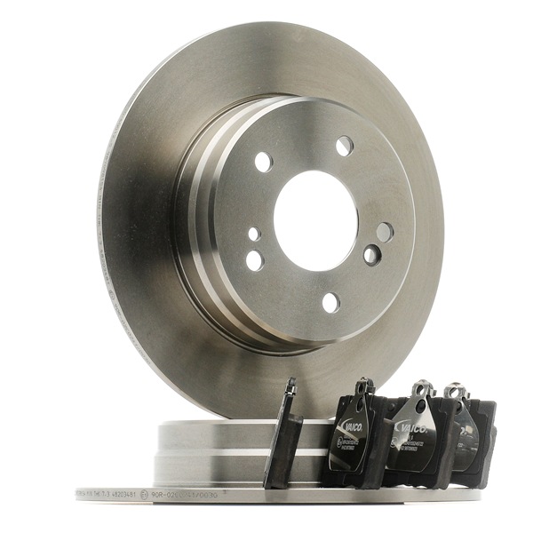 OEM A0024207120 VAICO Kit dischi e pastiglie V30-90003 per MERCEDES-BENZ, SMART, CHRYSLER