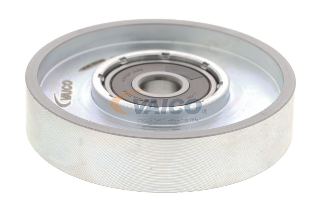 VAICO Polia de desvio / de guia, correia trapezoidal estriada (V38-0335) para NISSAN Note (E11, NE11) 1.4 (65 KW / 88 CV / de 2006)
