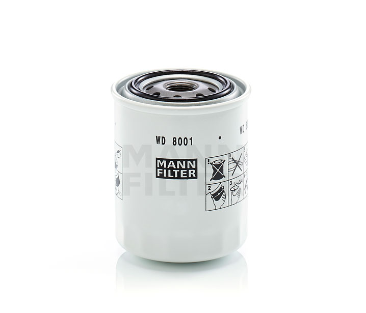 kaufen Filter, Arbeitshydraulik - MANN-FILTER (WD 8001)