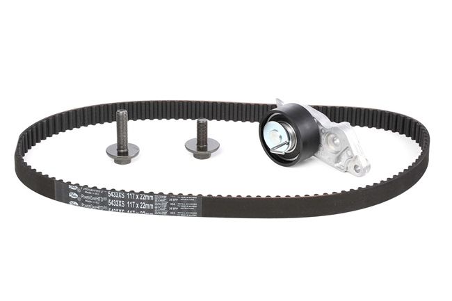 GATES Kit de distribution (K025433XS) pour FORD Fusion Break (JU2, JU) 1.4 (59 KW / 80 CH / de 2002)
