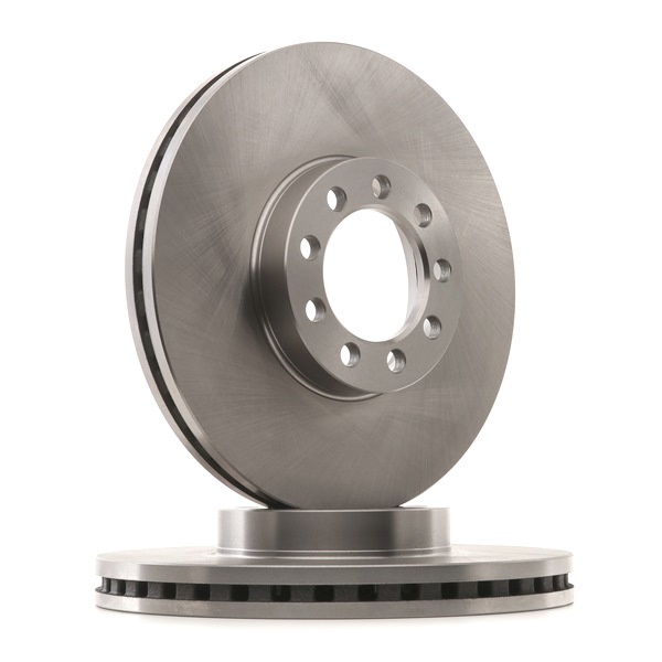 Remschijf (82B1549) van RIDEX Voor IVECO Daily IV Flatbed Vrachtwagen / Chassis 65C14 G, 65C14 G/P, 65C14 GD, 65C14 GD/P (100 KW / 136 PK / Van 2007)