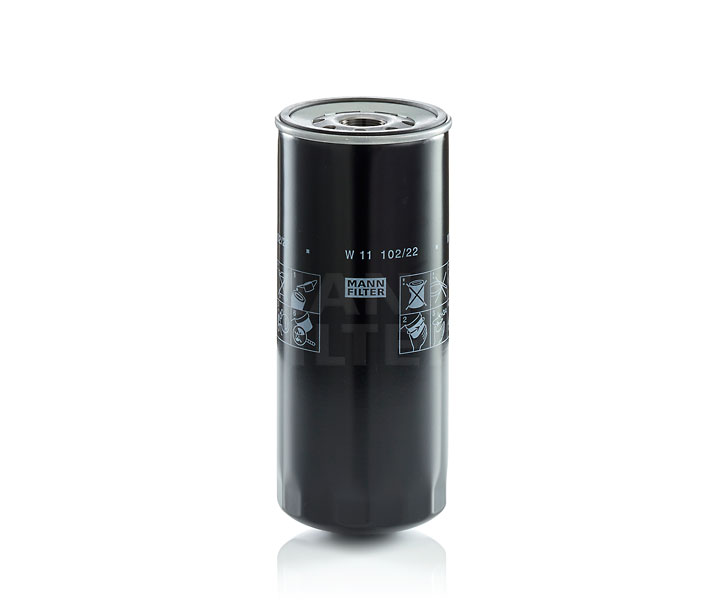 OEM 92740943 MANN-FILTER Öljynsuodatin W 11 102/22 varten