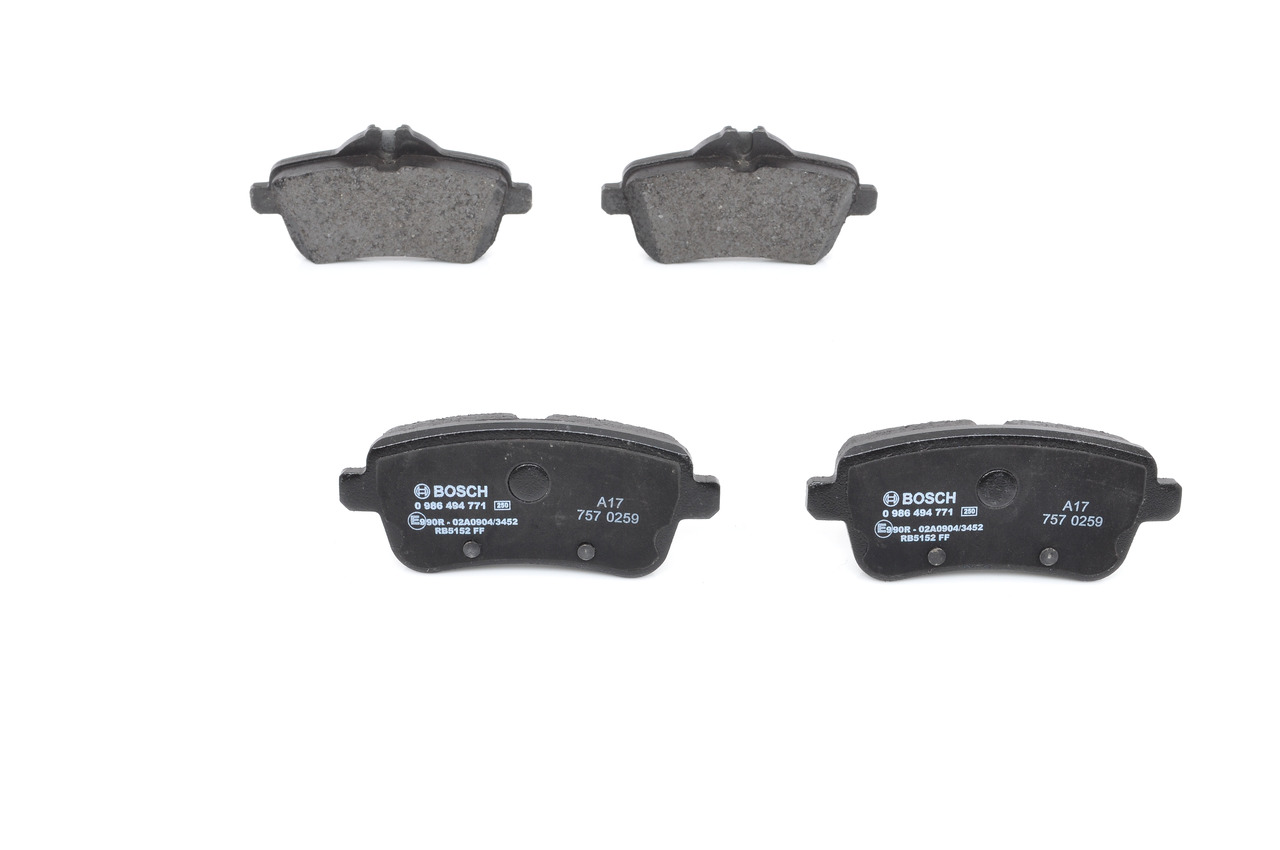 OEM 0064203520 BOSCH Kit pastiglie freni 0 986 494 771 per MERCEDES-BENZ