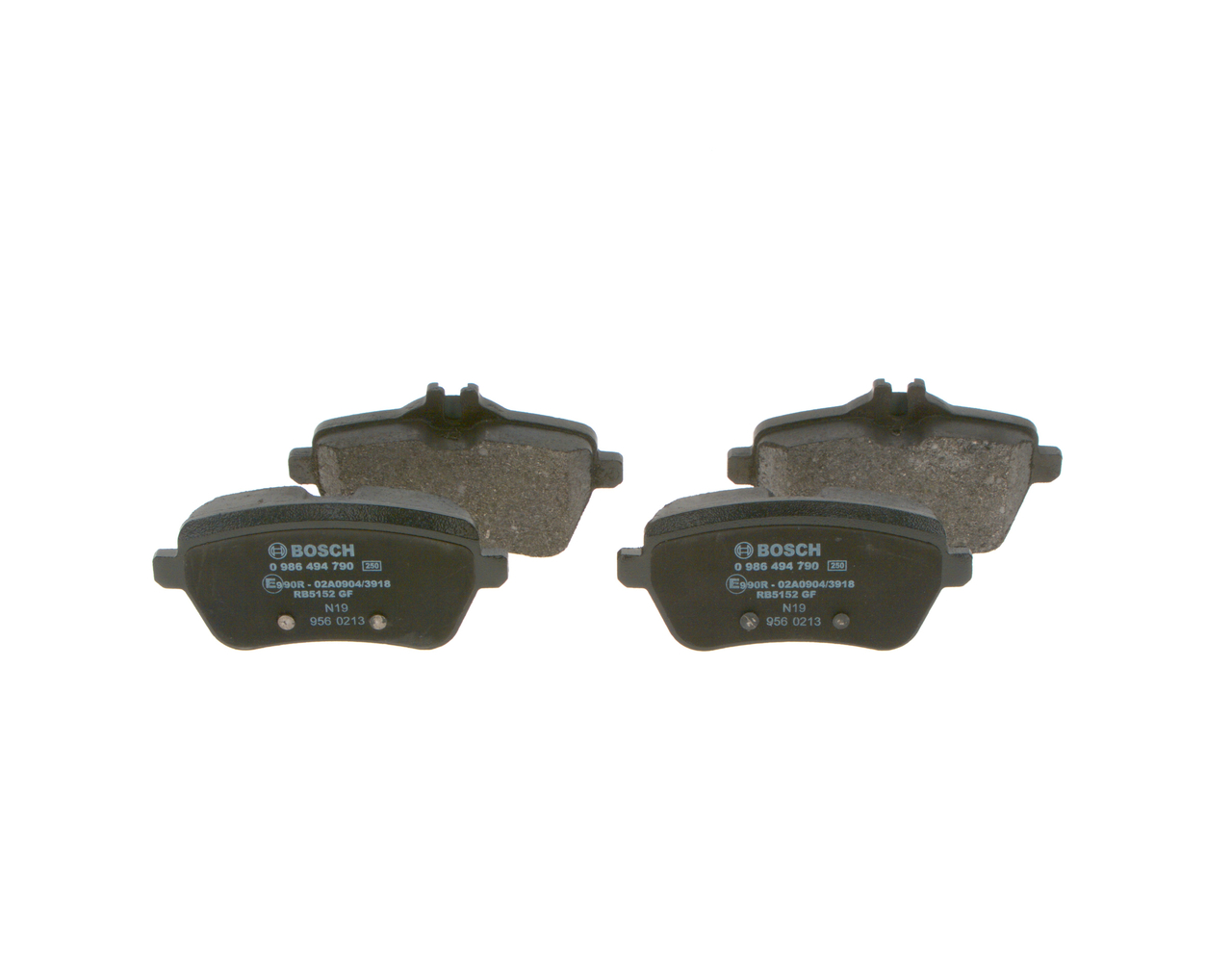 OEM A0084203420 BOSCH Jarrupalat, levyjarru 0 986 494 790 varten MERCEDES-BENZ