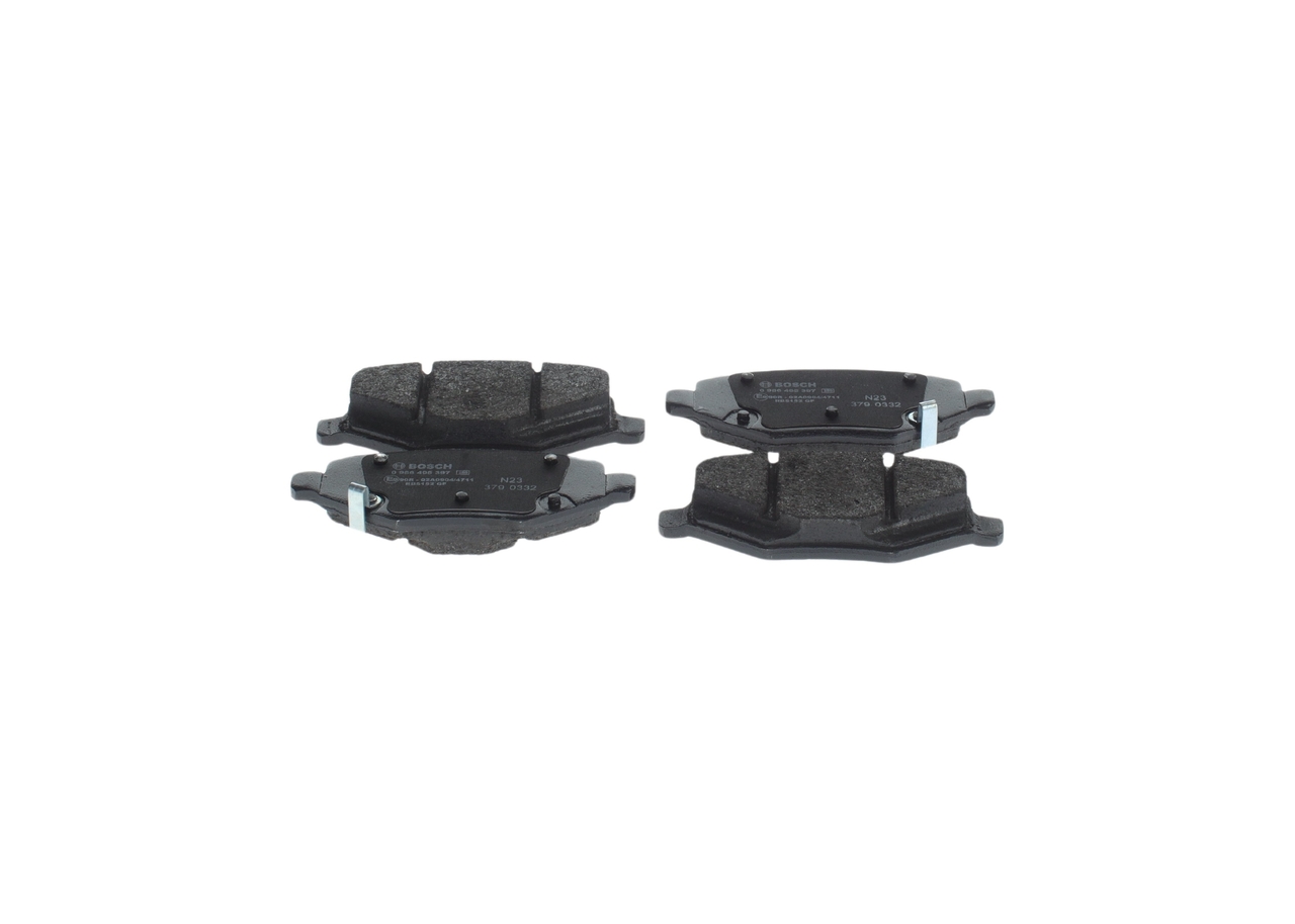 OEM DG1Z2200C BOSCH Jarrupalat, levyjarru 0 986 495 397 varten FORD, FORD USA, LINCOLN