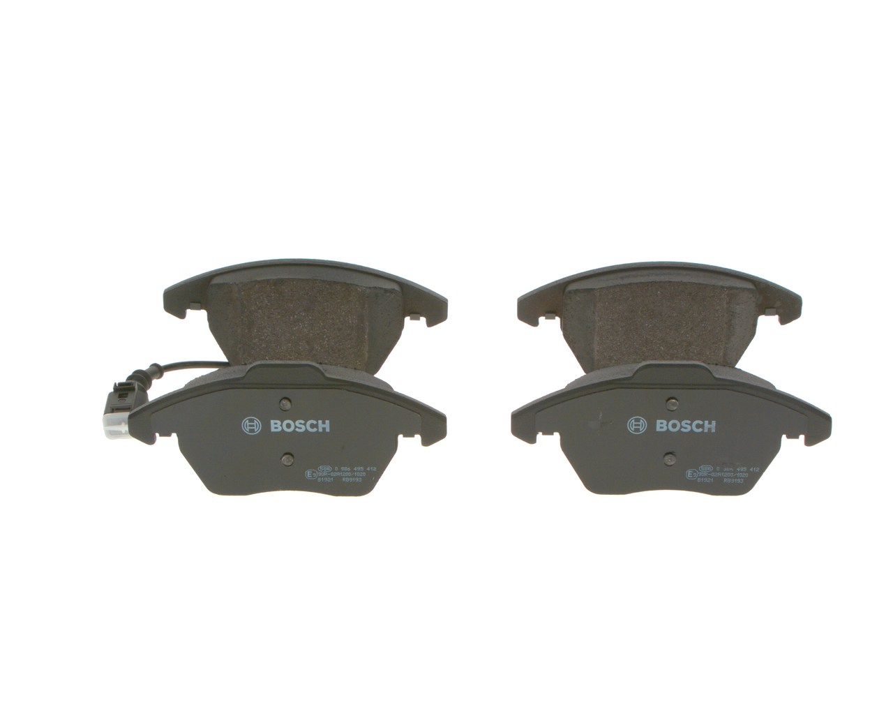 OEM 1K0698151 BOSCH  Bremsbeläge 0 986 495 412 für VW, MERCEDES-BENZ, AUDI, FORD, SKODA