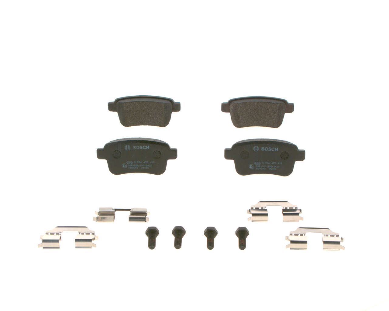 OEM A4154210410 BOSCH Kit pastiglie freni 0 986 495 418 per MERCEDES-BENZ