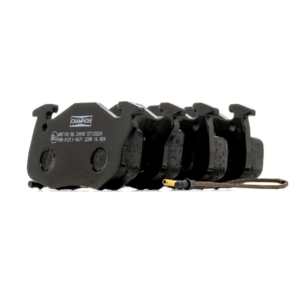 OEM 405035 CHAMPION Kit pastiglie freni 571332CH per VOLKSWAGEN, PEUGEOT, CITROЁN, DACIA, IVECO