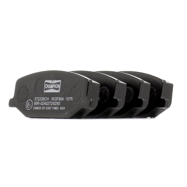 LJ 80 Brake pad set 572226CH CHAMPION