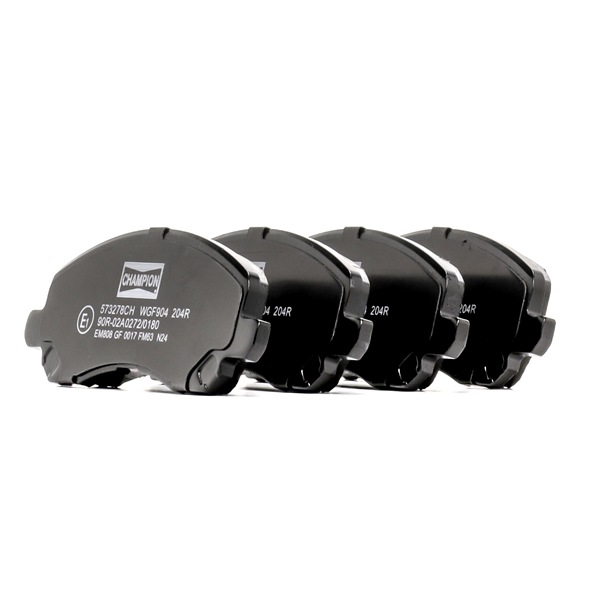 OEM V1010494AA CHAMPION Kit pastiglie freni 573278CH per CITROЁN, JEEP, MITSUBISHI, CHRYSLER, DODGE