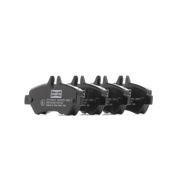 OEM A0044206920 CHAMPION Remblokken 573729CH voor VOLKSWAGEN, MERCEDES-BENZ, SMART