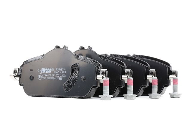 OEM A0084203720 FERODO Pastilhas de travão FDB4870 para MERCEDES-BENZ