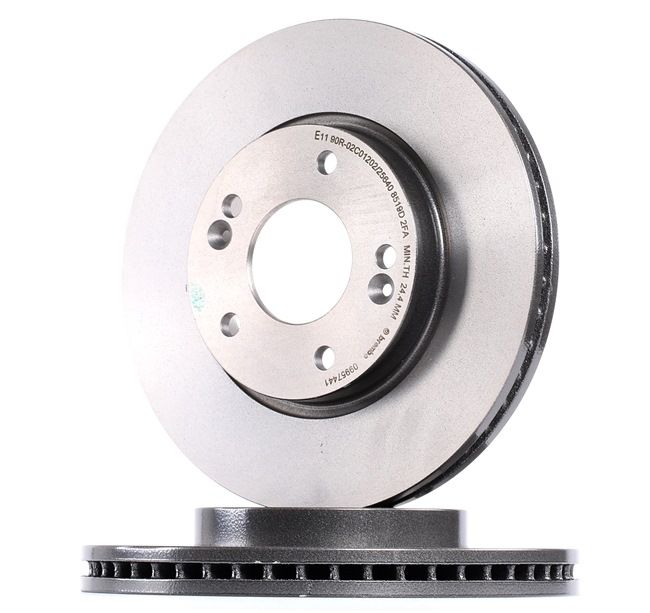 OEM 517121H000 BREMBO Jarrulevy 09.9574.41 varten KIA, MAZDA, HYUNDAI, CHEVROLET
