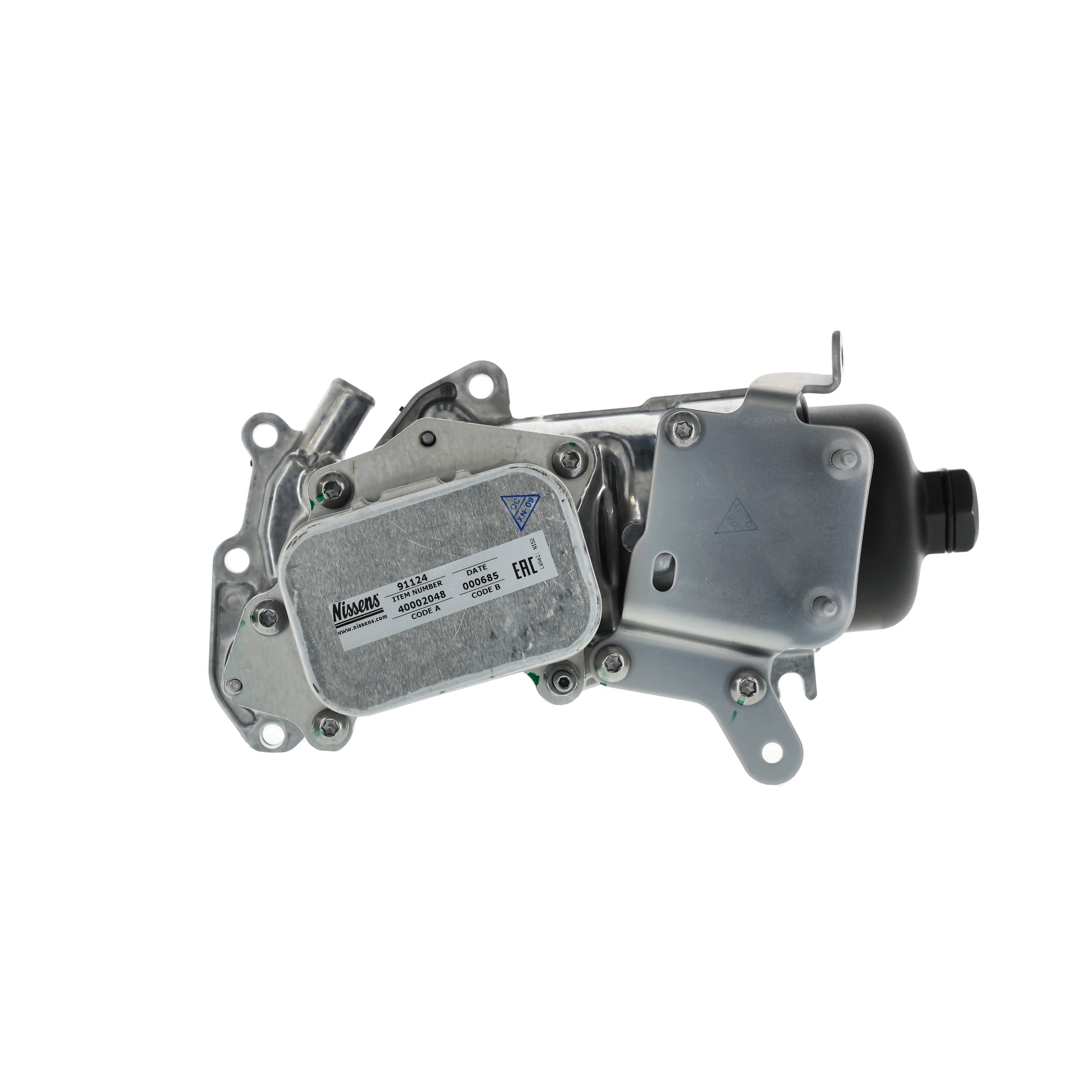 OEM 11427805976 NISSENS Radiateur d'huile 91124 pour PEUGEOT, CITROЁN, BMW, FORD, FIAT
