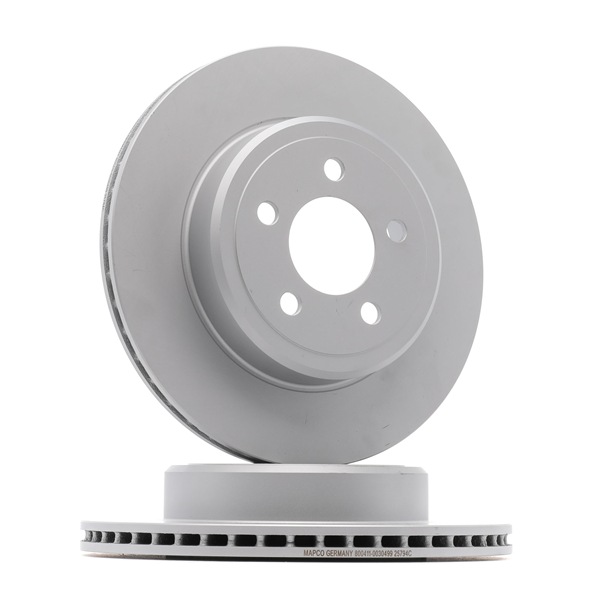 MAPCO Kit dischi e pastiglie (47795HPS) per CHRYSLER 300 C Sedan (LX, LE) 3.0 CRD (160 KW / 218 CV / dal 2005)