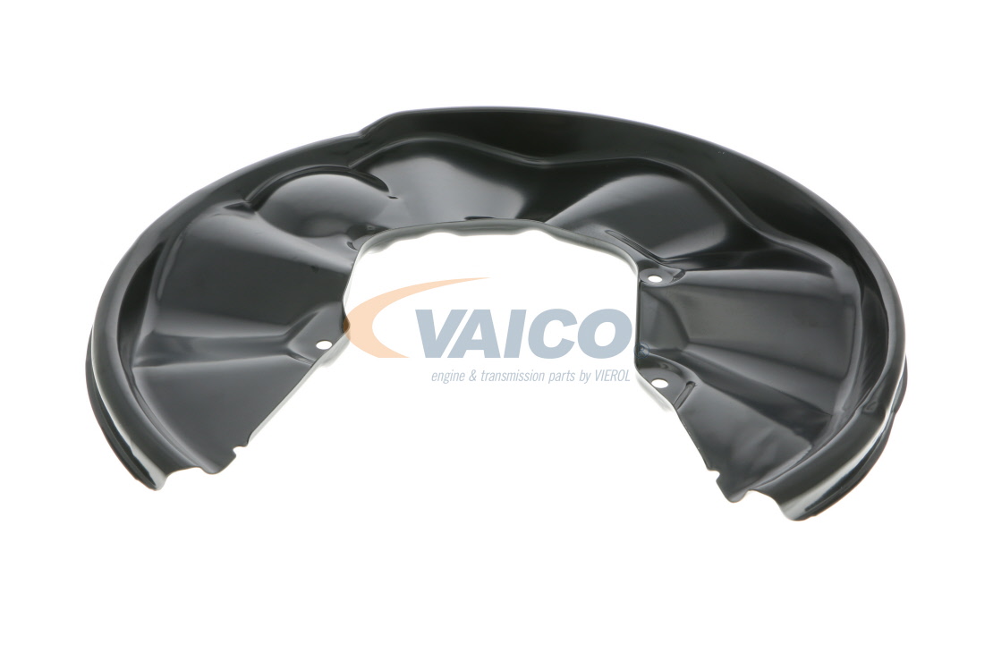 OEM 8E0615611N VAICO Chapa protectora contra salpicaduras, disco de freno V10-5063 para VOLKSWAGEN, SEAT, AUDI, SKODA