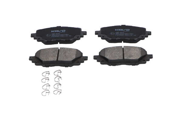 OEM N2Y33328ZC KAVO PARTS Jarrupalat, levyjarru KBP-4576 varten FIAT, MAZDA, MERCURY