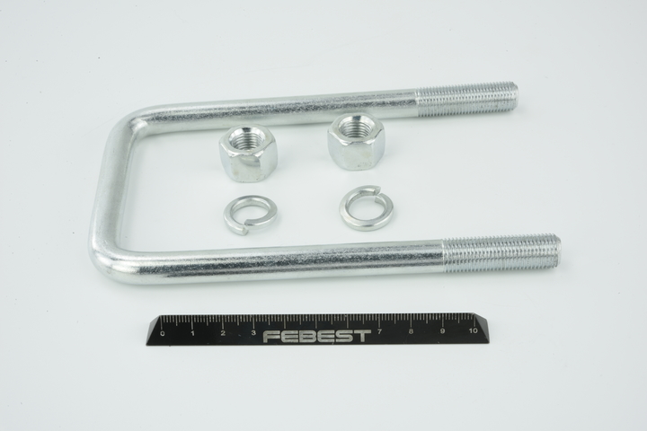 Fjærbolt (0433-001) fra FEBEST for MITSUBISHI L 200 / Triton Flatvogn lastebil / Chassis (KA_T, KB_T) 3.2 DI-D 4WD (KB8T) (118 KW / 160 HK / Fra 2006)